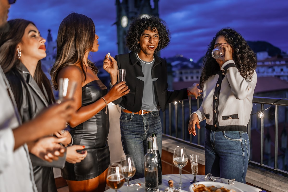 Best Rooftop Bars with Strip Views